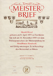 Meisterbrief